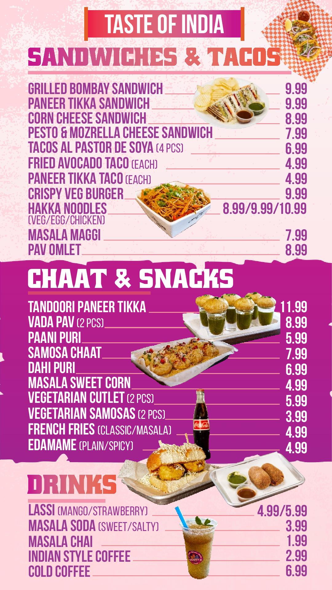 Menu Page 2